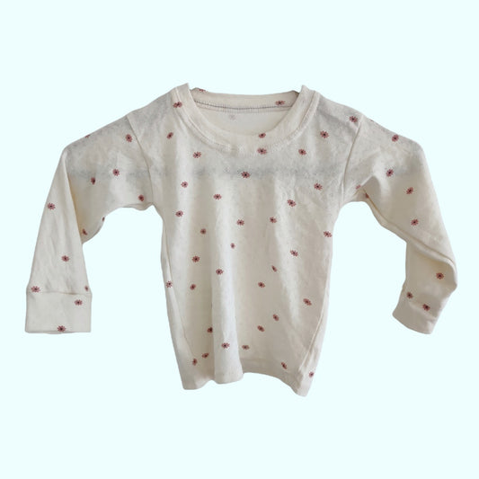 Small Daisy Long Sleeve Shirt - LittleBunnies