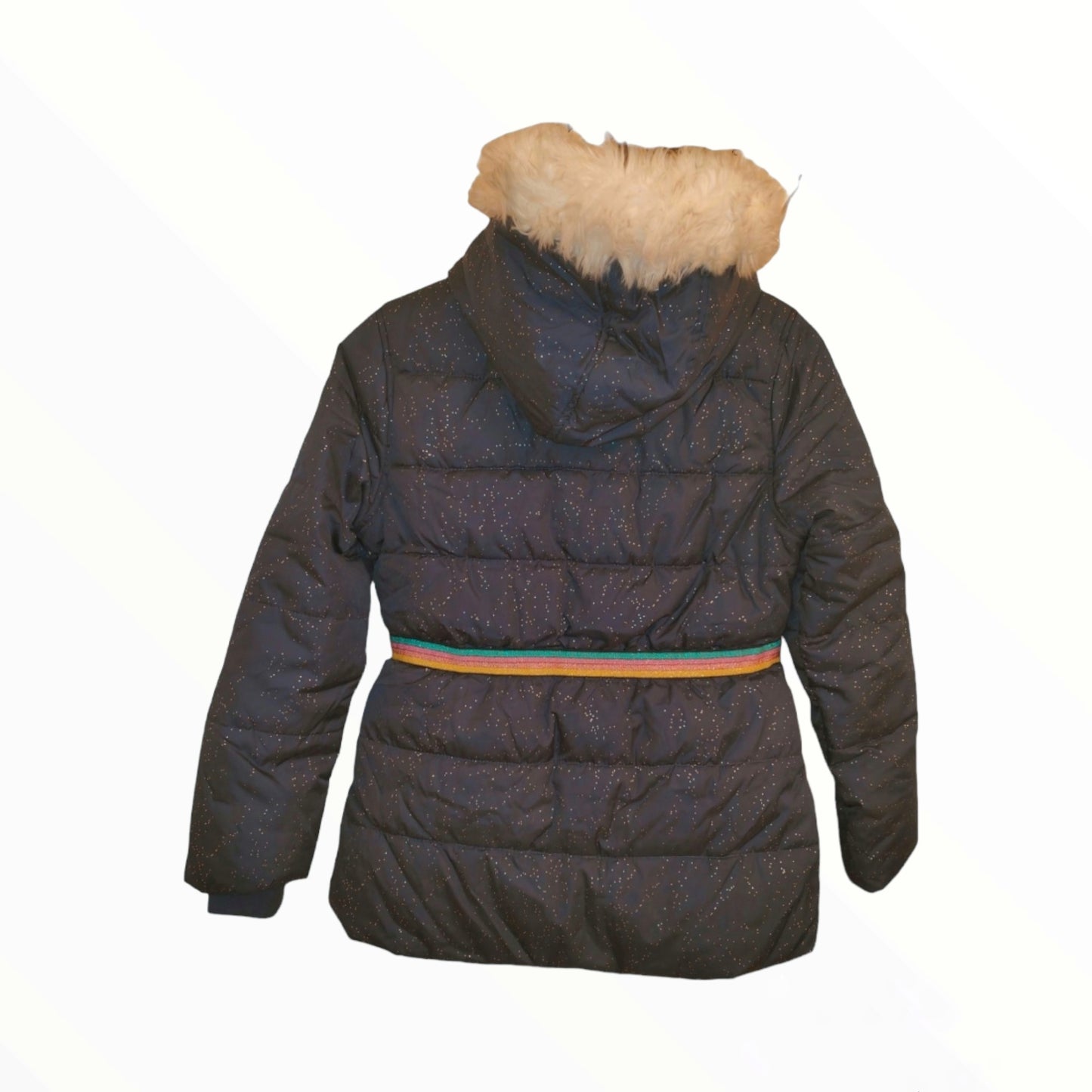 Carter's Winter Jacket in Navy/Rainbow - LittleBunnies