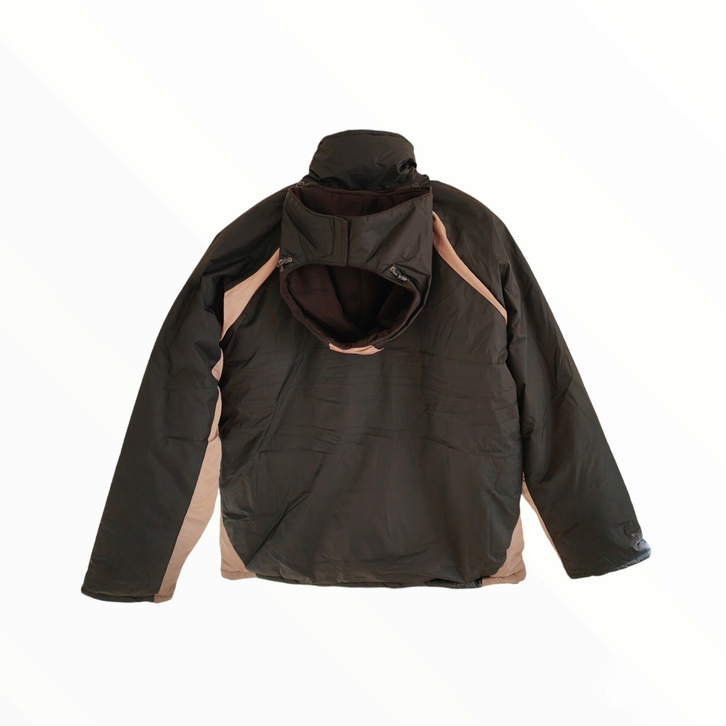 North Face Padded Jacket in Brown/Black - Handsome