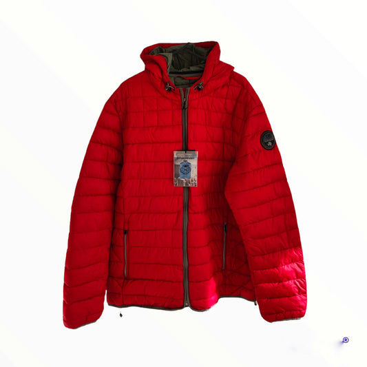 Napapijri Aerons Jacket in Red - Handsome