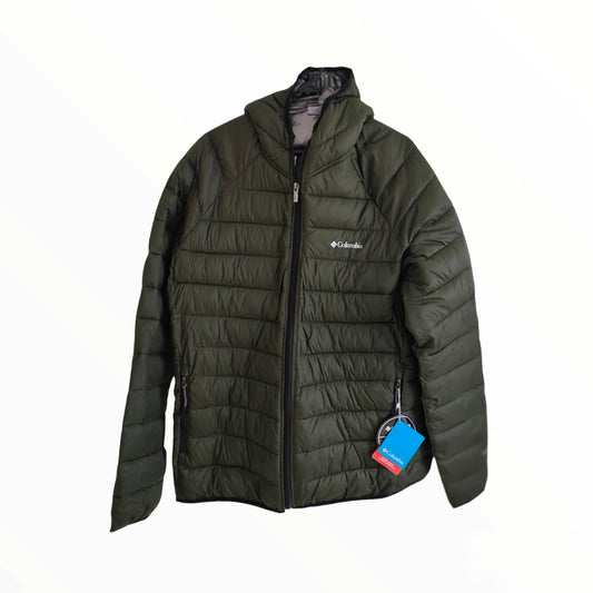 Columbia Omni Heat Puffer Jacket in Olive - Handsome