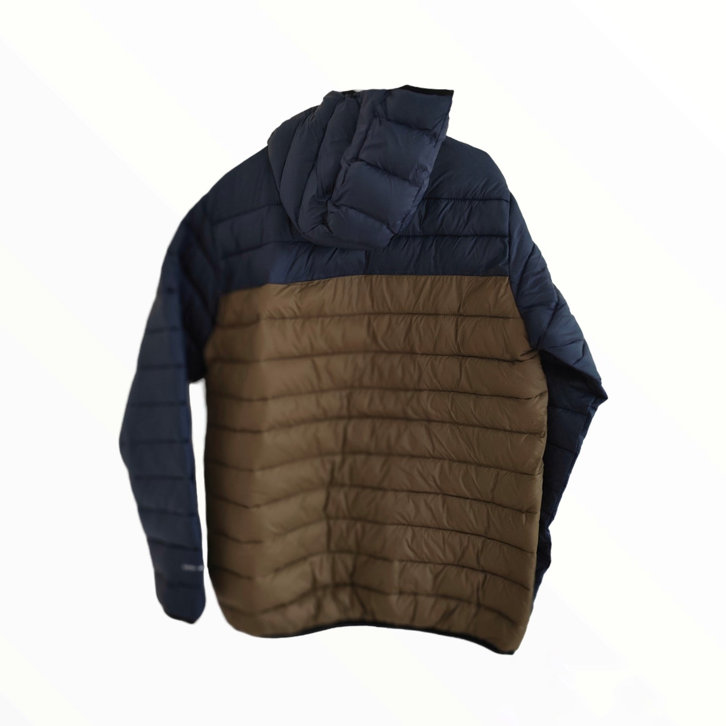 Columbia Omni Heat Puffer Jacket in Dark Blue/Green - Handsome