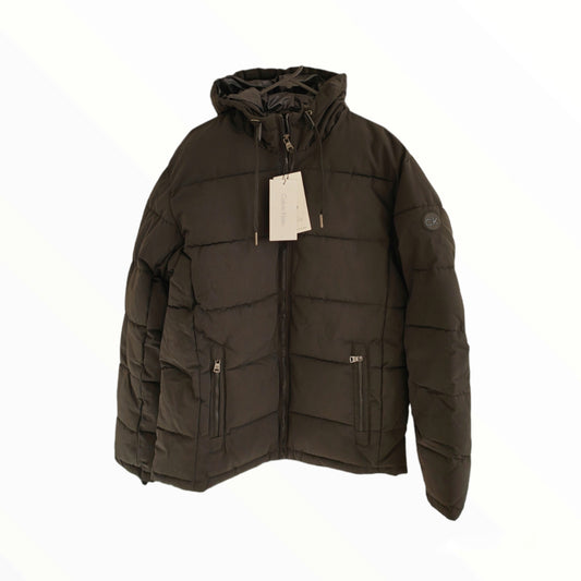 Calvin Klein Dupont Sorona Water Repellent Puffer Jacket in Black - Handsome